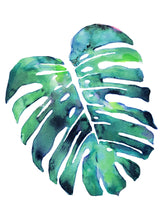 "Monstera Palm" Leaf